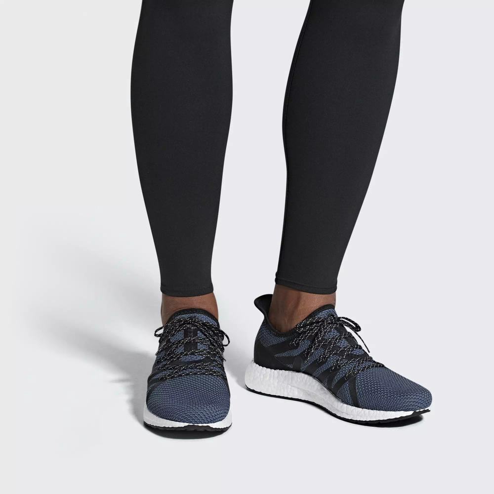 Adidas SPEEDFACTORY AM4NYC Tenis Para Correr Azules Para Hombre (MX-23509)